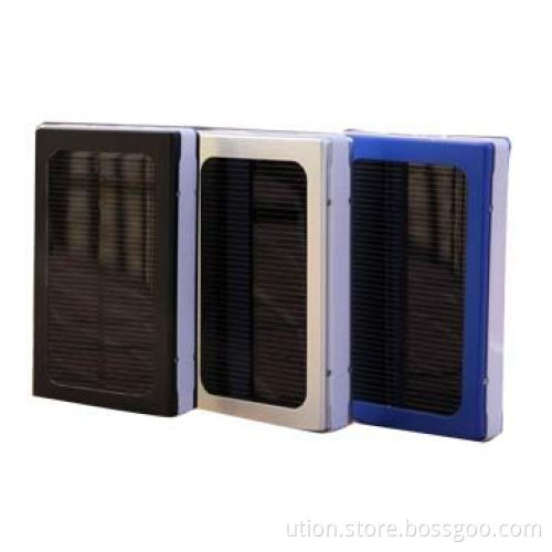 10000mAh solar power bank for iPhone, Samsung, iPad, mobile phone, with Free Samples and Logo